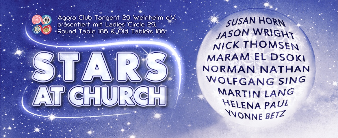 Stars at Church – weihnachtliches Benefizkonzert